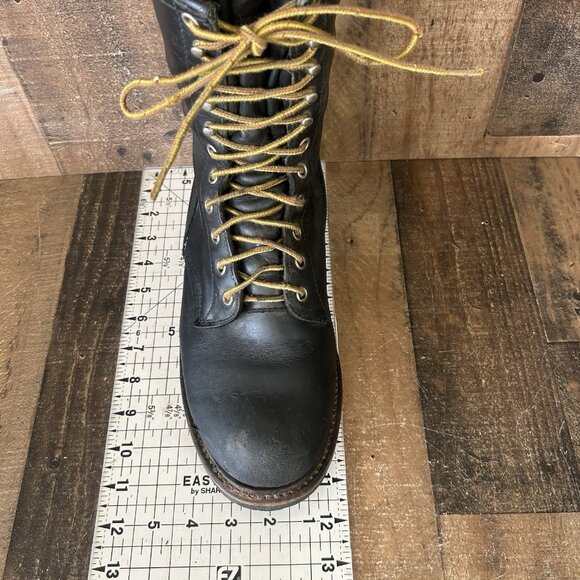 Red Wing 699 Wildland Firefighter Soft Toe Lace Up Logger Work Boots Mens 9.5 E - Picture 5 of 12